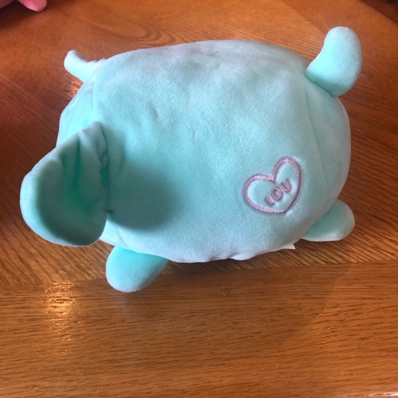 👀4/$25 Moj moj Surprise Pair Pink Mer Bunny and Aqua Dog Green - Picture 7 of 12